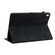 iPad 10.2 2021 / Air 10.5 Lily Embossed Leather Smart Tablet Case - Black