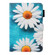 iPad 10.2 Cross Texture Painted Horizontal Leather Case with Sleep / Wake-up Function & Card Slot & Holder & Wallet - Chrysanthemum