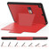 iPad 10.2 Multifunctional Tablet PC Protective Leather Case with Bracket & Card Slots & Pen Slot & Wake-up / Sleep Function - Red