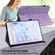 Lace Flower Embossing Pattern Horizontal Flip Leather Case with Holder & Card Slots & Wallet & Photo Frame & Sleep / Wake-up Function iPad Pro 10.5 2017 / 10.2 2019 - Purple