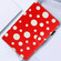 iPad 10th Gen 10.9 2022 Dot Pattern Leather Smart Tablet Case - Red White