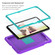 iPad 10th Gen 10.9 2022 EVA + PC Shockproof Tablet Case with Waterproof Frame - Purple