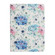 iPad 10th Gen 10.9 2022 Flower Pattern Flip Leather Smart Tablet Case - Blue Flower On White