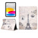 iPad 10th Gen 10.9 2022 Painted Voltage Pen Slot Tablet Smart Case - Eiffel Tower