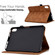 Peony Butterfly Embossed Leather Smart Tablet Case iPad 10th Gen 10.9 2022 - Brown