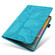 iPad Pro 13 2024 Tree Life Series Embossed Smart Leather Tablet Case - Lake Blue