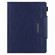 iPad Pro 13 2024 Solid Color Metal Buckle Leather Smart Tablet Case - Royal Blue