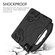 iPad Pro 13 2024 Children EVA Shockproof Tablet Case with Thumb Bracket - Black