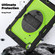 iPad Air 13 2024 Silicone + PC Tablet Protective Case - Yellow Green+Black