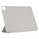 iPad Air 13 2024 / Pro 12.9 2020 Active Buckle Magnetic PU Leather Tablet Case With Holder & Sleep / Wake-up Function - Grey