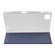 iPad Pro 11 2024 3-folding Electric Pressed Skin Texture Leather Tablet Case - Lavender