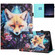 iPad Pro 11 2024 Painted Litchi Leather Sewing Smart Tablet Case - Fox