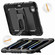 iPad Pro 11 2024 Silicone Hydric PC Tablet Case with Shoulder Strap & Holder - Black