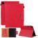 iPad Pro 11 2024 Solid Color Metal Buckle Leather Smart Tablet Case - Red