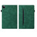 iPad Pro 11 2024 Splicing Shockproof Leather Tablet Case - Green