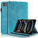 iPad Pro 11 2024 Tree Life Series Embossed Smart Leather Tablet Case - Lake Blue