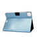 iPad Pro 11 2024 Varnish Glitter Powder Smart Leather Tablet Case - Blue