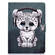 iPad Pro 11 2024 Voltage Colored Drawing Smart Leather Tablet Case - Music Leopard