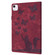 iPad Air 11 2024 / Pro 11 2021 / 2020 Butterfly Cat Embossing Leather Tablet Case - Red