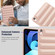 iPad Air 11 2024 Eiderdown Cushion Shockproof Tablet Case - Pink