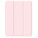 iPad Air 11 2024 / Pro 11 2022 Acrylic 3-Fold Smart Leather Tablet Case - Pink