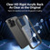 iPhone 14 Plus Acrylic+TPU Transparent Shockproof Phone Case - Grey