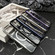 iPhone 14 Plus Blade Electroplating Frosted MagSafe Magnetic Phone Case - Purple