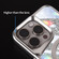 iPhone 14 Plus Blade MagSafe Magnetic Gradient Glitter PC Phone Case - Silver White