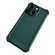 iPhone 14 Plus Carbon Fiber Four Corners Shockproof TPU Phone Case - Dark Green