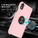 iPhone XR Magnetic Ring Kickstand Shockproof Phone Case - Rose Gold