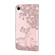 iPhone XR Sika Deer Embossing Pattern Horizontal Flip PU Leather Case with Holder & Card Slot & Wallet & Photo Frame - Rose Gold