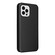 iPhone 14 Plus Carbon Fiber Texture Flip Leather Phone Case - Black