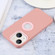 iPhone 14 Plus Contrast Color 3 in 1 TPU Phone Case - Pink