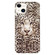 iPhone 14 Plus Luminous TPU Soft Phone Case - Leopard Tiger