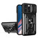 iPhone 16 Pro Max Sliding Camshield TPU+PC Phone Case with Card Slot - Black