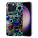 iPhone 16 Pro Colored Drawing Pattern TPU Phone Case - Graffiti