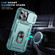 iPhone 16 Pro Sliding Camshield TPU + PC Phone Case with Holder - Green