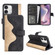 iPhone 16 Pro Stitching Horizontal Flip Leather Phone Case - Black