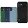 iPhone 16 Plus ABEEL Black Edge Genuine Leather Mino Phone Case - Royal Blue