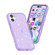 iPhone 16 Plus Shockproof Terminator Glitter Powder Phone Case - Purple