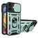 iPhone 16 Plus Sliding Camera Cover Design TPU+PC Phone Case - Green