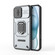 iPhone 16 Plus Sliding Camshield TPU + PC Shockproof Phone Case with Holder - Grey