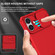 iPhone 16 Plus Stereoscopic Holder Sliding Camshield Phone Case - Red