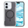 iPhone 16 Skin Feel Frosted MagSafe Magnetic PC Hybrid TPU Phone Case - Grey