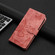 iPhone 16 Skin-feel Embossed Butterfly Leather Phone Case - Pink