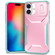 iPhone 16 Sliding Camshield Phone Case - Pink + Grey Green