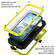 iPhone 16e IP68 Waterproof Dustproof Shockproof Phone Case - Yellow