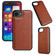 iPhone 16e Cowhide Texture Back Cover Phone Case - Brown