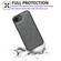 iPhone 16e Cowhide Texture Back Cover Phone Case - Grey