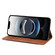 iPhone 16e Skin Feel Splicing Leather Phone Case - Brown